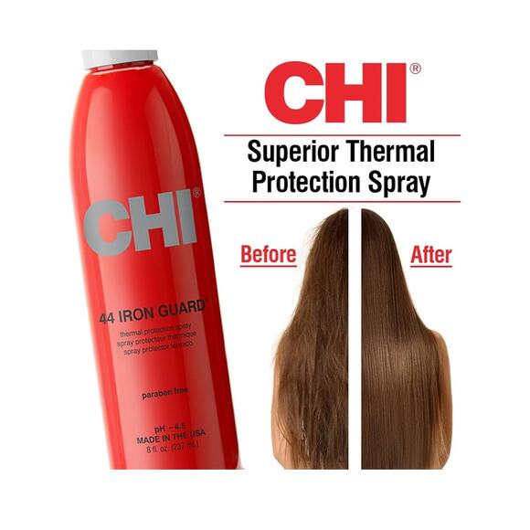 CHI 44 Iron Guard Thermal Protection Spray,  Clear, 8 Oz - Picture 5 of 8